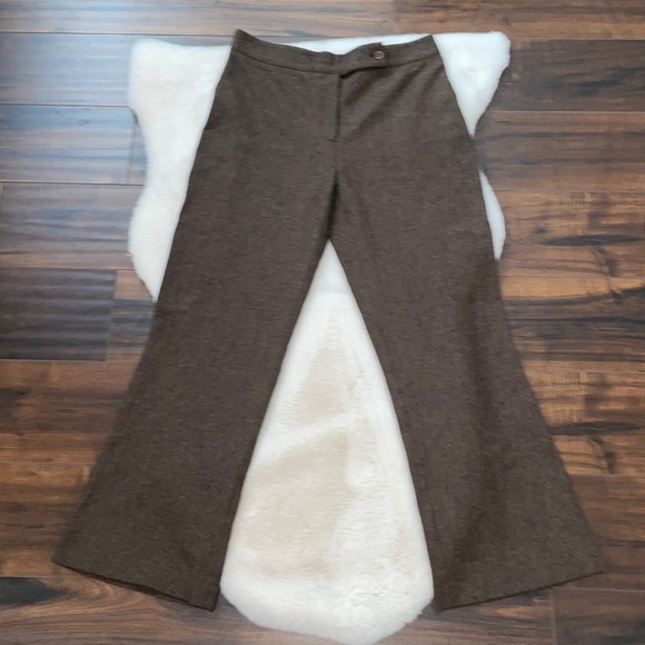 Blunauta Pants Size 46 Wool Blend Brown - Picture 1 of 5